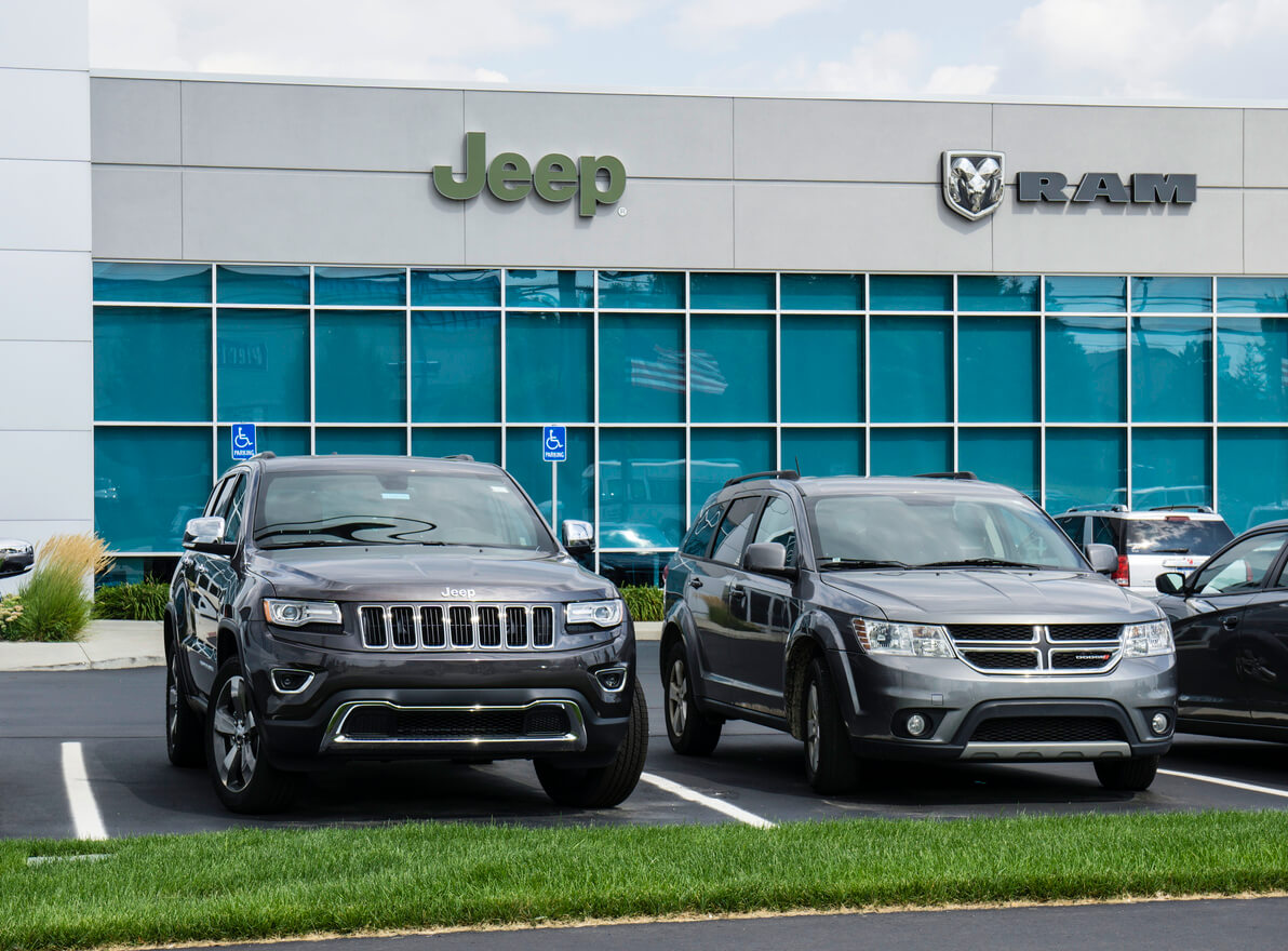 Jeep car dealership